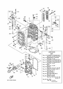 FL250HETX drawing CYLINDER--CRANKCASE-1