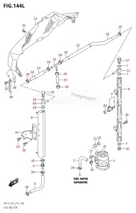 DF150 From 15002F-510001 (E01 E40)  2015 drawing FUEL INJECTOR (DF175TG:E01)