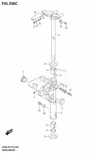 DF9.9B From 00995F-510001 (P01)  2015 drawing SWIVEL BRACKET (DF9.9BT:P01)