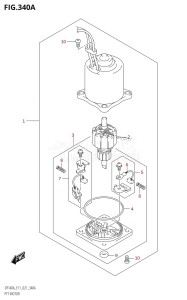 DF140A From 14003Z-140001 (E11 E40)  2021 drawing PTT MOTOR (DF100AT,DF115AT,DF115AZ)