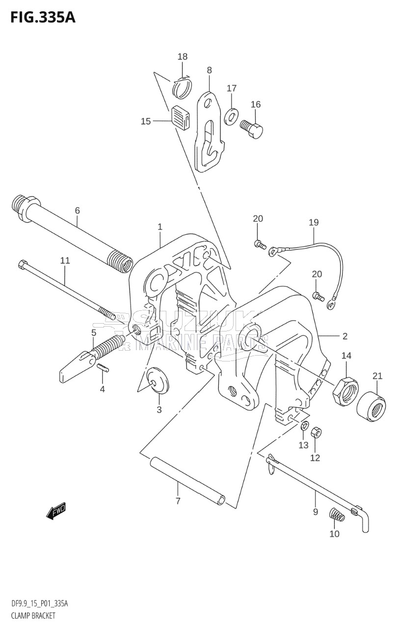 CLAMP BRACKET (K4)