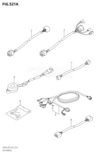 06003F-810001 (2018) 60hp E03-USA (DF60AVT) DF60A drawing OPT:HARNESS