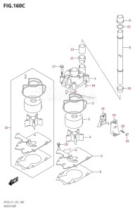 DF250ST From 25004F-340001 (E03)  2023 drawing WATER PUMP (E03:DF250ST)