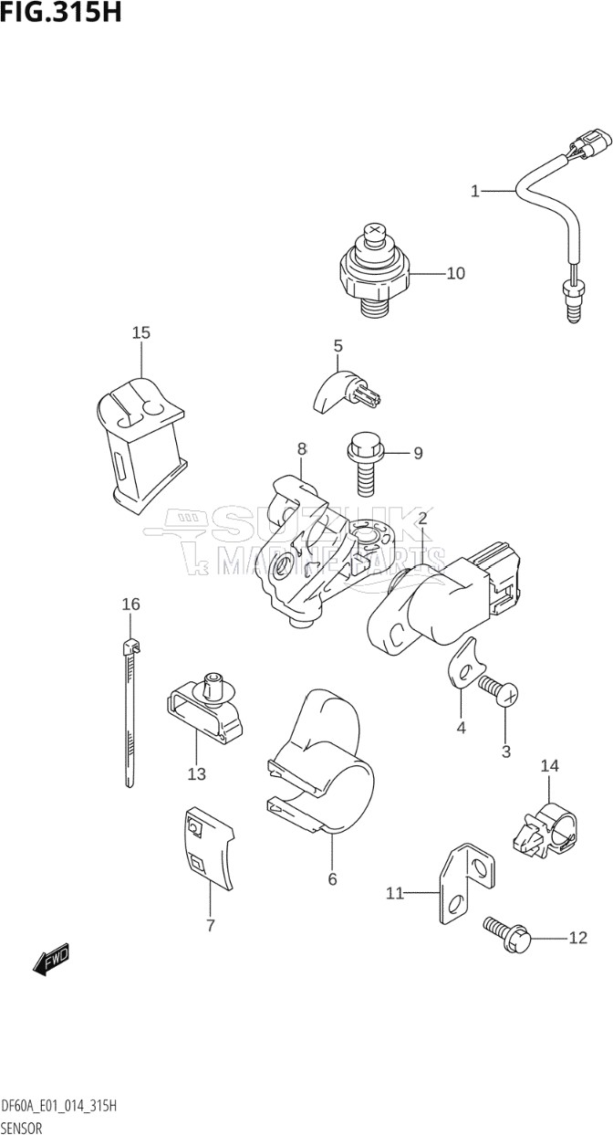 SENSOR (DF60A:E40)