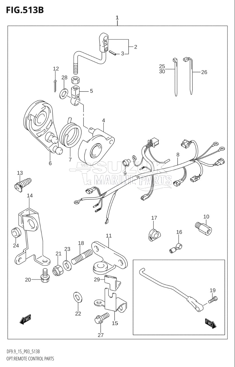 OPT:REMOTE CONTROL PARTS (K5,K6,K7,K8,K9,K10,011)