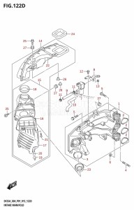 DF25A From 02504F-510001 (P01)  2015 drawing INTAKE MANIFOLD (DF25ATH:P01)