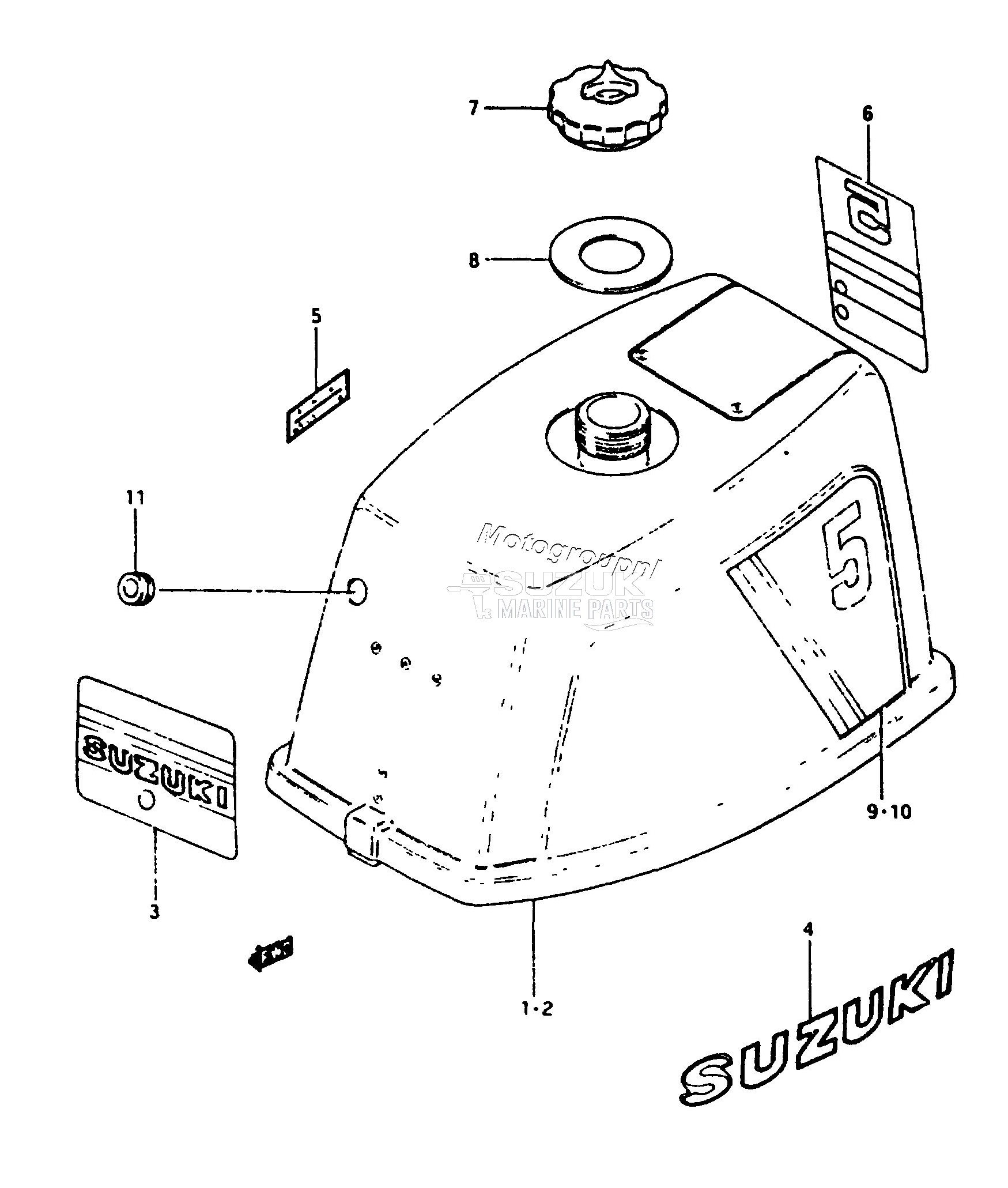 ENGINE COVER 3 DT5W (J /​ VZ)