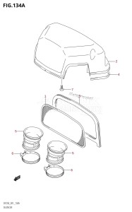 DF250Z From 25001Z-880001 (E01 E40)  2008 drawing SILENCER