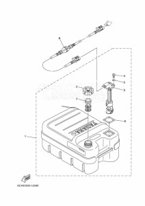 F70AET drawing FUEL-TANK