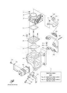 FL250HETX drawing THROTTLE-BODY