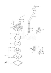 DF 60 drawing Water Pump