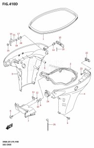 DF40A From 04003F-910001 (E01)  2019 drawing SIDE COVER (DF60A:E40)