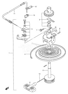 DT5S From 0501-848409 ()  1988 drawing STARTER (~MODEL:94)