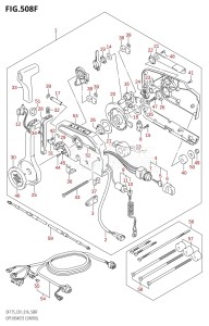 DF175T From 17502F-610001 (E01 E40)  2016 drawing OPT:REMOTE CONTROL (DF175T:E40)