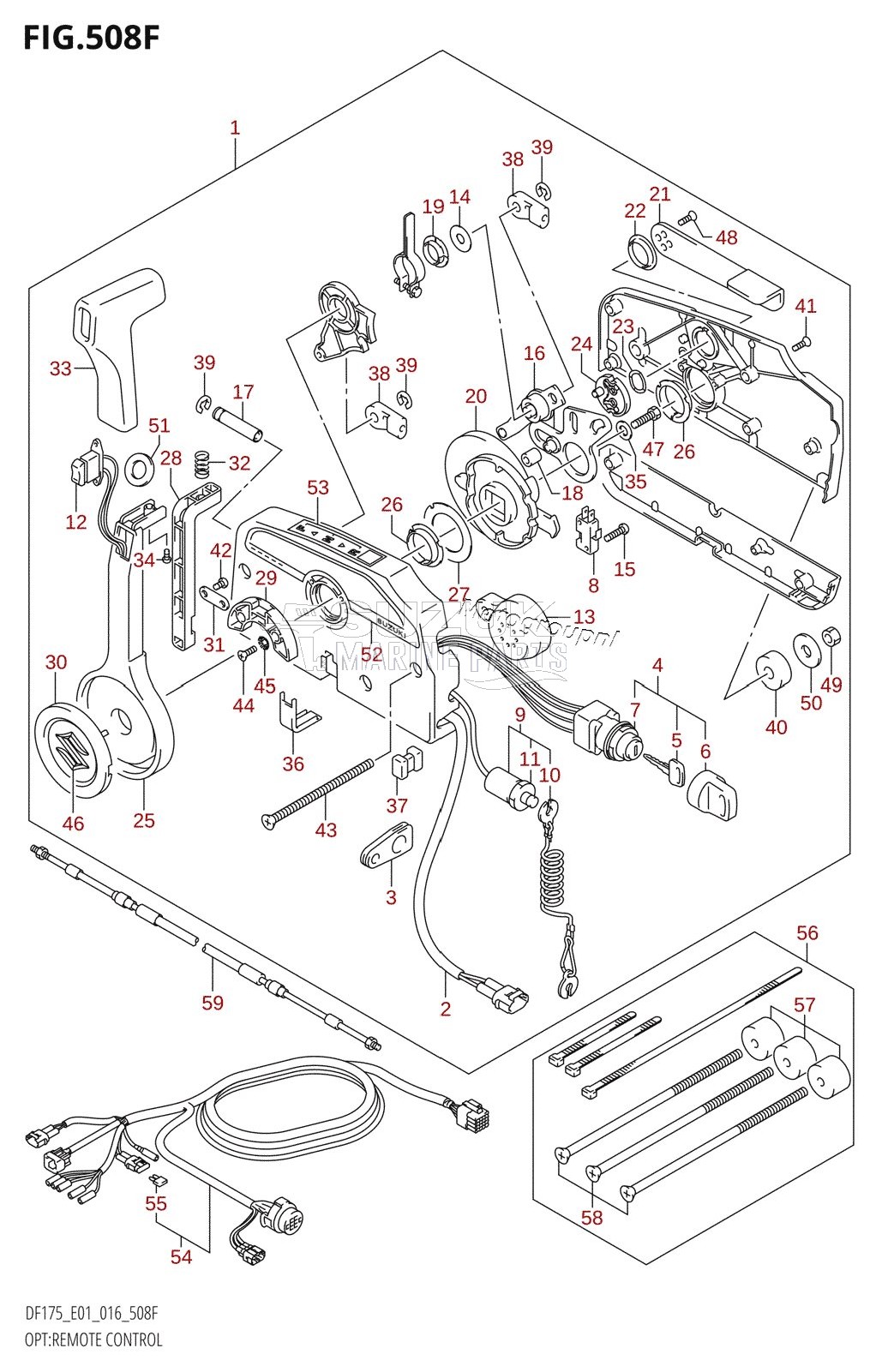 OPT:REMOTE CONTROL (DF175T:E40)