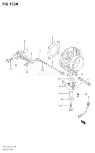 DF70 From 07001F-861001 (E01)  1998 drawing THROTTLE BODY