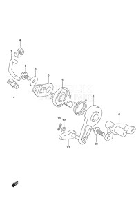 Outboard DF 9.9B drawing Throttle Control Remote Control