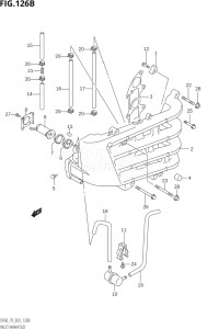 06001F-880001 (2008) 60hp E03-USA (DF60TK8) DF60 drawing INLET MANIFOLD ((DF60T,DF60TH,DF60TJ):(X,Y,K1))