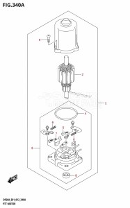 DF50A From 05003F-210001 (E01)  2012 drawing PTT MOTOR (DF40A:E01)