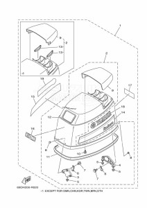 E60HWDL drawing TOP-COWLING