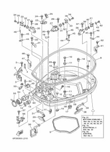 FL250AETU drawing BOTTOM-COVER-1