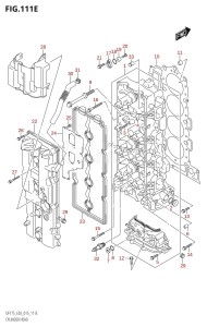 DF175T From 17502F-510001 (E03)  2015 drawing CYLINDER HEAD (DF175T:E03)