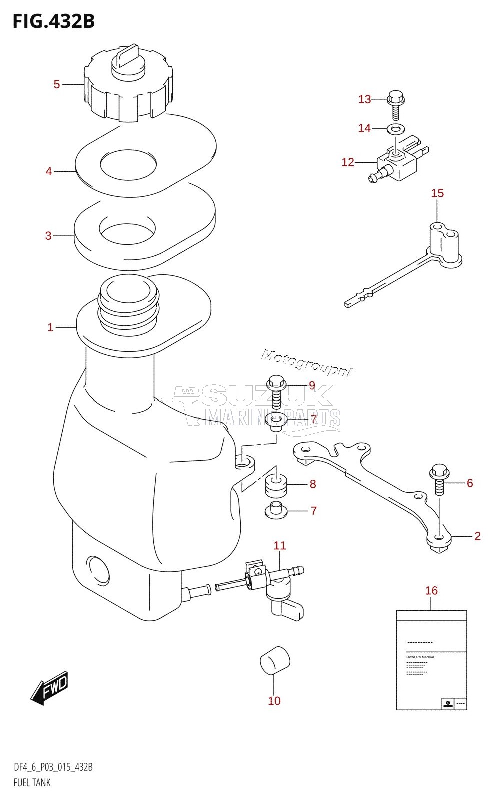 FUEL TANK (DF6:P03)