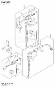 DF25A From 02504F-610001 (P01)  2016 drawing OPT:SWITCH (DF30AR:P01)