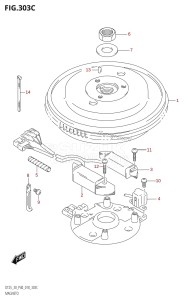 DT25 From 02503K-810001 (P36-)  2018 drawing MAGNETO (DT30R)