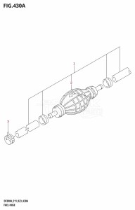 DF250ASS From 25001N-340001 (E03)  2023 drawing FUEL HOSE ((DF300A,DF250A):(E01,E11))