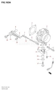 DF70 From 07001F-680001 (E03)  2006 drawing THROTTLE BODY