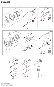 DF175ZG From 17502Z-610001 (E01 E40)  2016 drawing OPT:MULTI FUNCTION GAUGE (DF150T:E40)