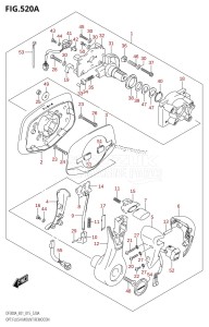 DF300A From 30002P-510001 (E01 E40)  2015 drawing OPT:FLUSH MOUNT REMOCON