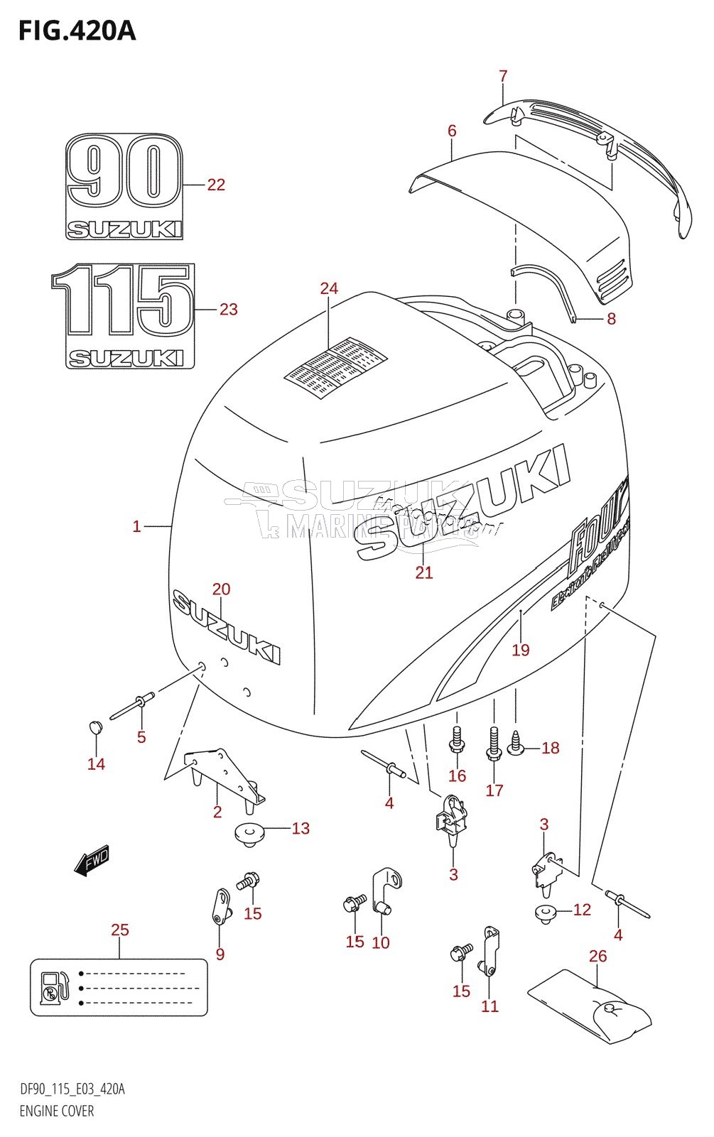 ENGINE COVER (K1,K2)