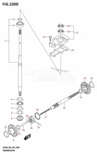 DF15A From 01504F-610001 (P03)  2016 drawing TRANSMISSION (DF9.9BTH:P03)