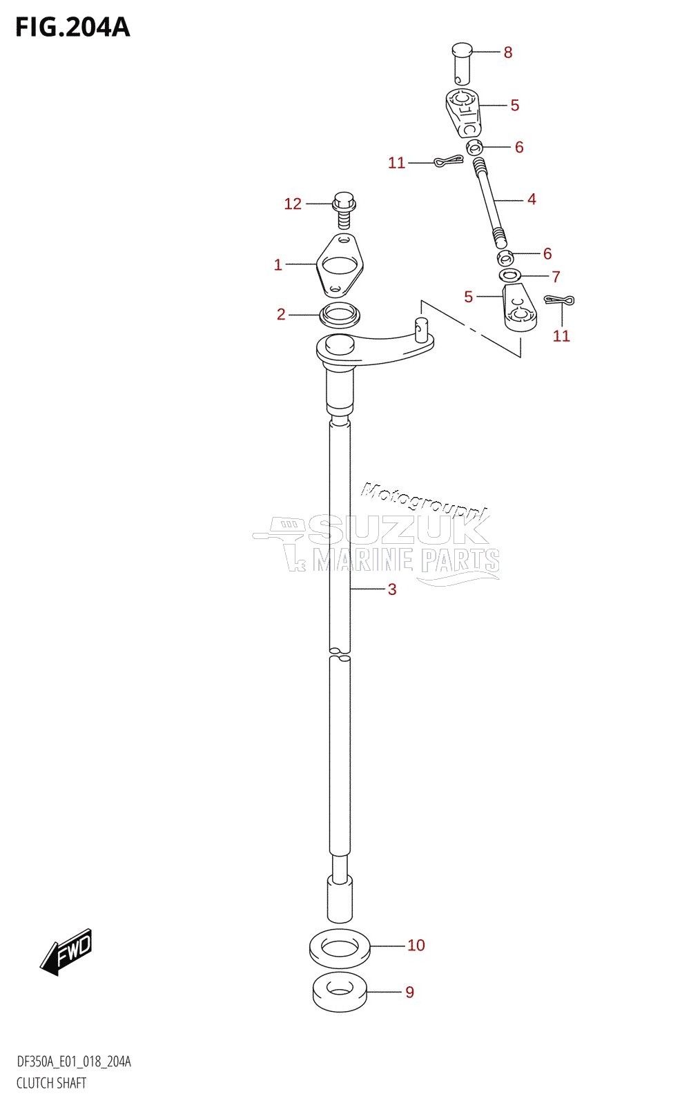 CLUTCH SHAFT