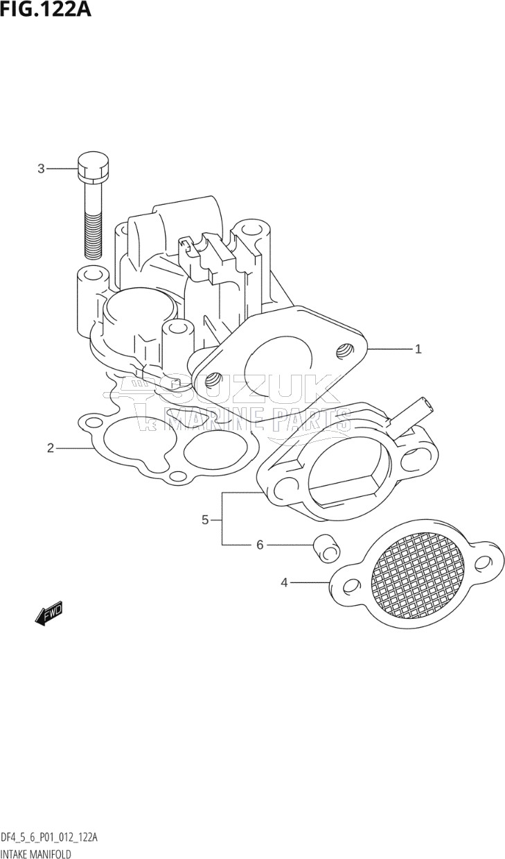 INTAKE MANIFOLD (DF4:P01)