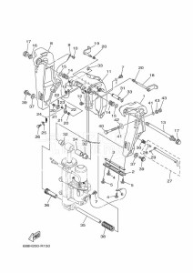 85AET drawing FRONT-FAIRING-BRACKET