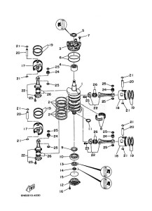 L130B drawing CRANKSHAFT--PISTON