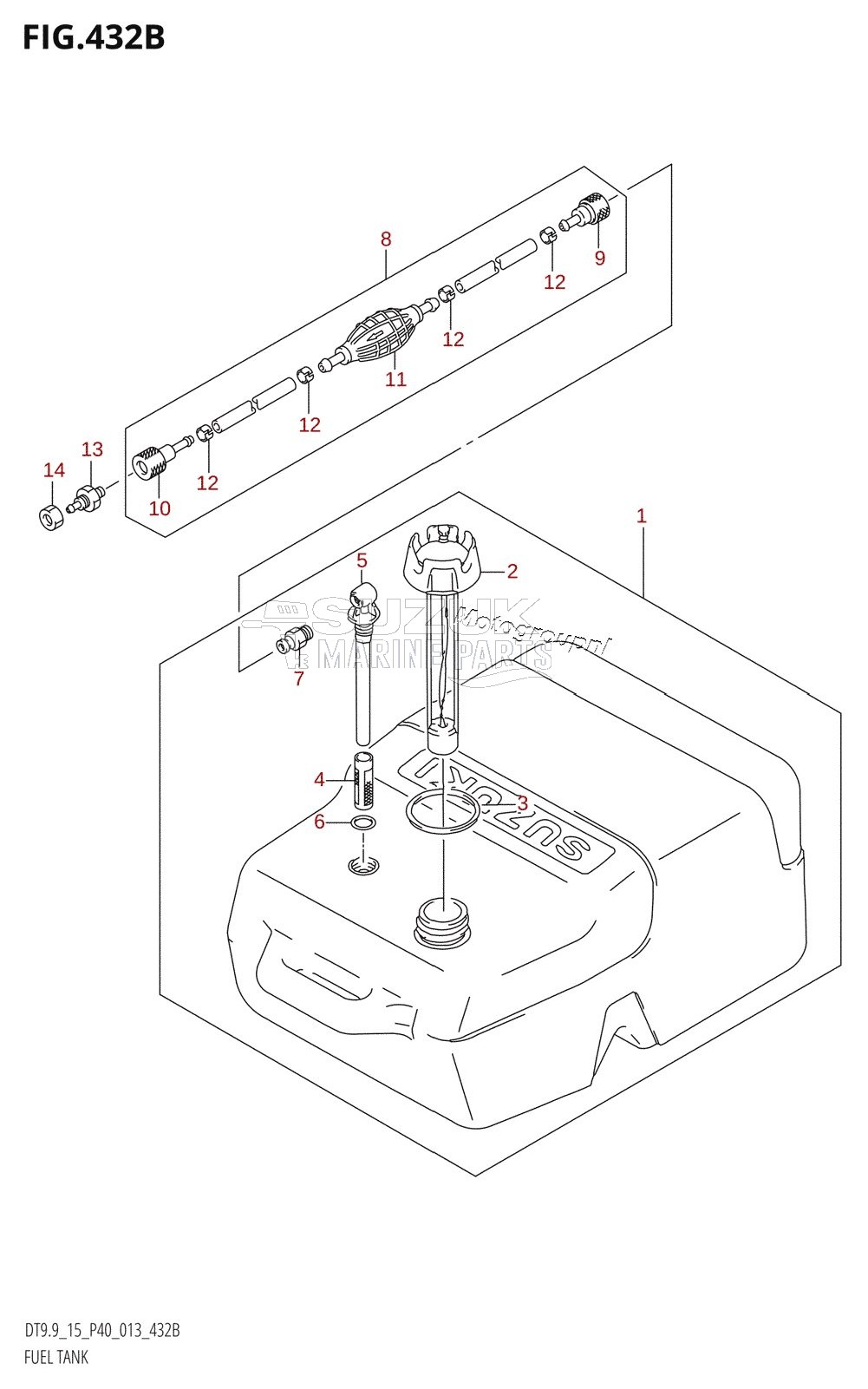 FUEL TANK (DT9.9:P40)