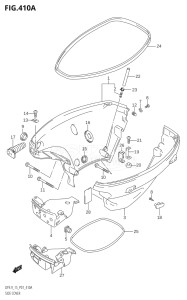 01502F-780001 (2007) 15hp P01-Gen. Export 1 (DF15K7  DF15RK7) DF15 drawing SIDE COVER