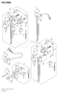 DF150 From 15002F-310001 (E03)  2013 drawing OPT:SWITCH