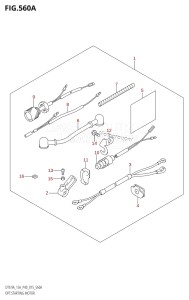 DT9.9A From 00996-510001 (P36 P40)  2015 drawing OPT:STARTING MOTOR