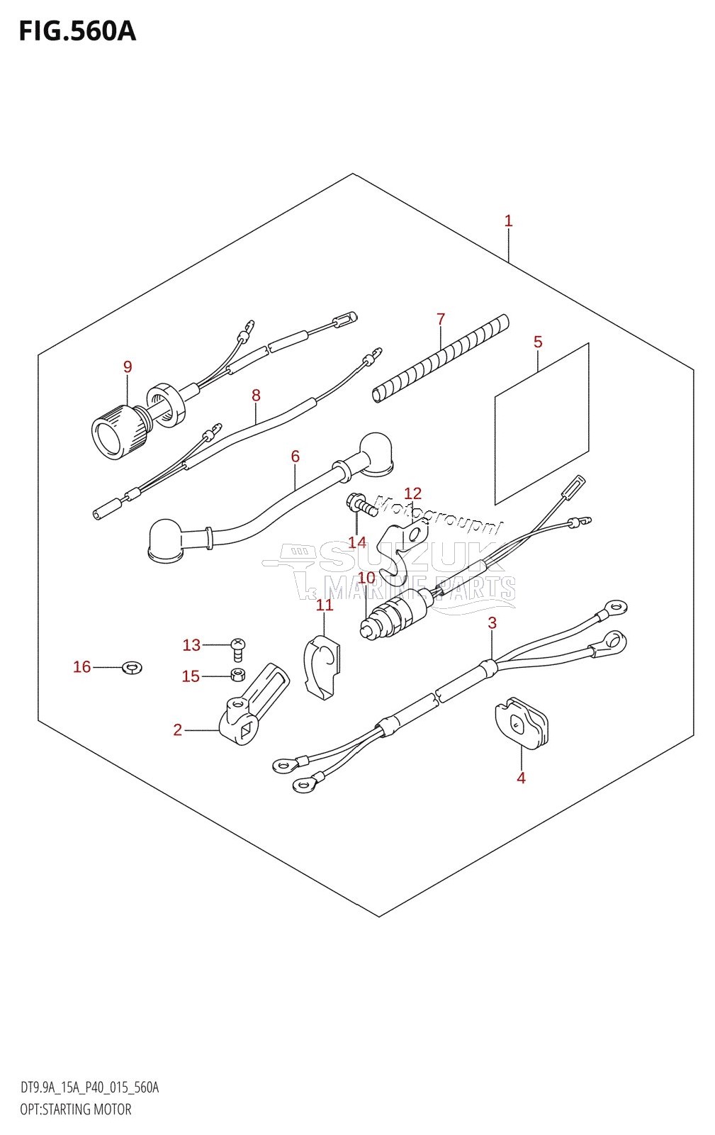 OPT:STARTING MOTOR