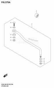 DF30A From 03003F-810001 (P03)  2018 drawing OPT:DRAG LINK (DF25A,DF25ATH,DF25AQ,DF30ATH)