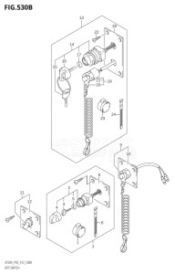 01504F-310001 (2013) 15hp P03-U.S.A (DF15A  DF15AR) DF15A drawing OPT:SWITCH (DF15AR:P03)