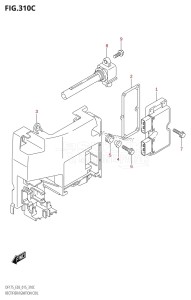 DF150Z From 15002Z-510001 (E03)  2015 drawing RECTIFIER /​ IGNITION COIL (DF150Z:E03)