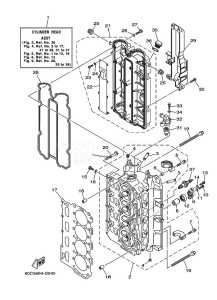 F100BETX drawing CYLINDER--CRANKCASE-2