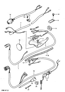 DT30 From 03001-408067 till 411086 ()  1985 drawing ELECTRICAL