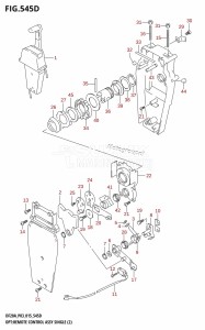 DF9.9B From 00995F-510001 (P03)  2015 drawing OPT:REMOTE CONTROL ASSY SINGLE (2) (DF15A:P03)